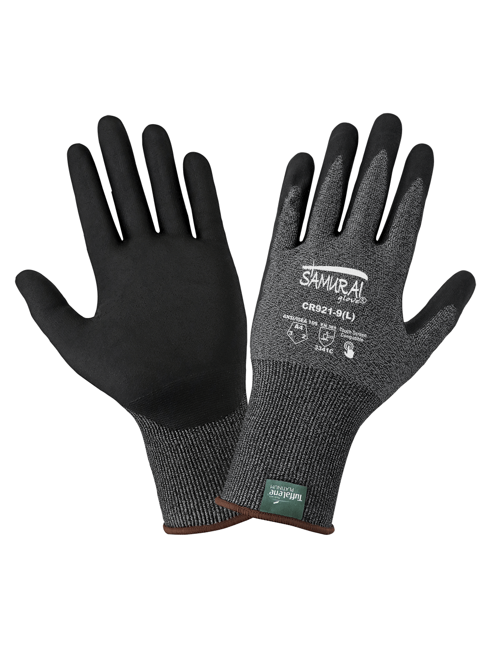 Samurai Glove® Cut Resistant Touchscreen Gloves – Tuffalene® Platinum (CR921) - 10 Dozen