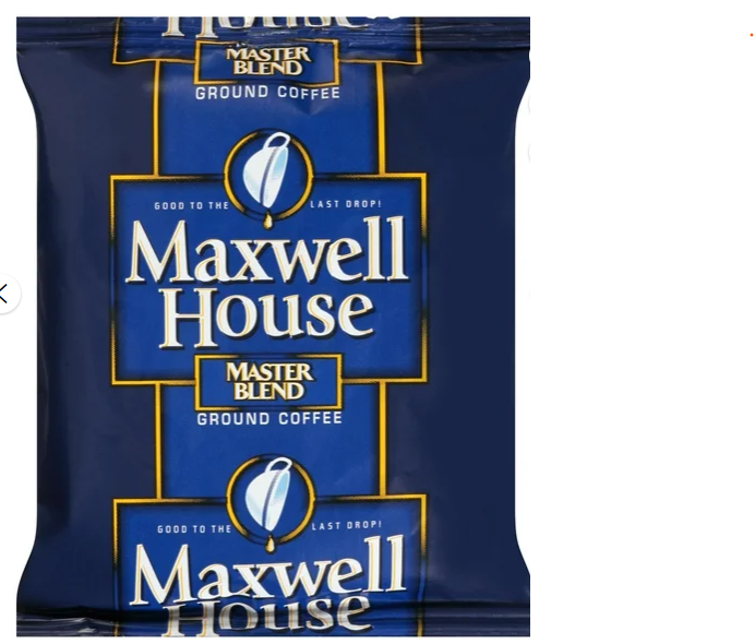 Maxwell House Master Blend Ground Coffee, 1.1 oz. Packets, 42 per Case